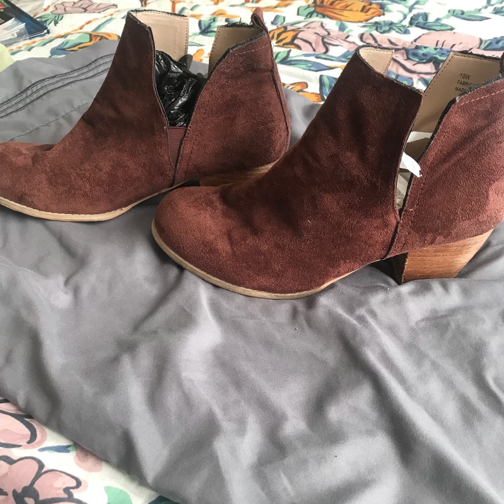Ankle boots Faux Suede
